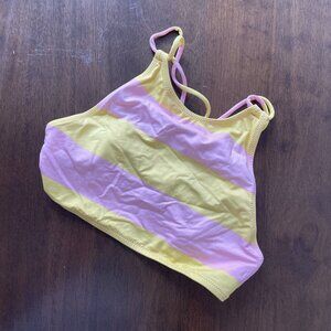 J.Crew Playa Printed Hermosa High-Neck Bikini Top